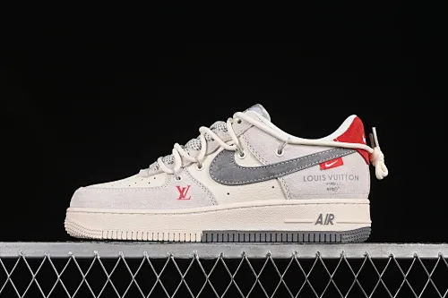 All categories Nk Air Force 1 Air Force series Nk Air Force 1 Low Air Force low-top Nike Air Force 1'07 Low LV co-branded double red tail drawstring Air Force 1 low-top casual sneakers DM6868-084